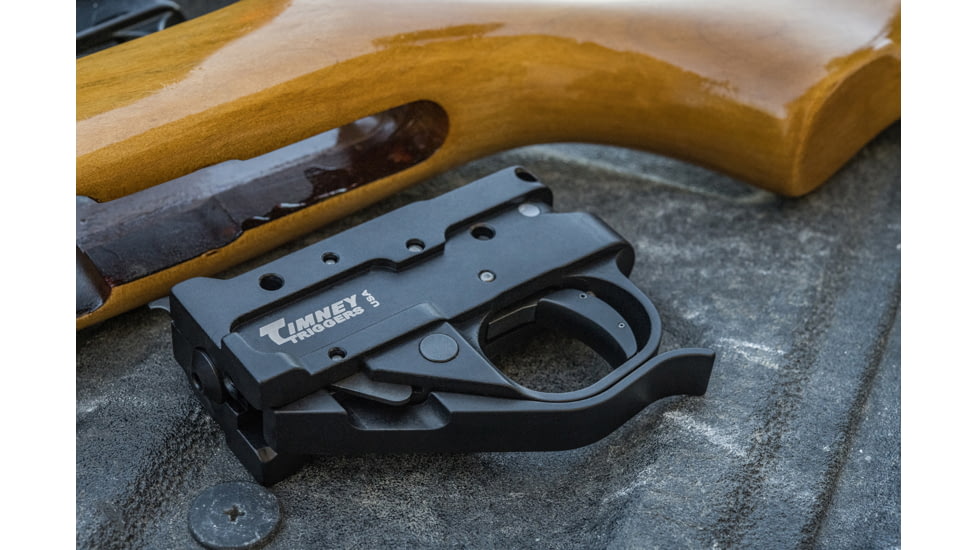 Timney Triggers Ruger 10/22 Black Housing, Black Shoe, 1022-1C