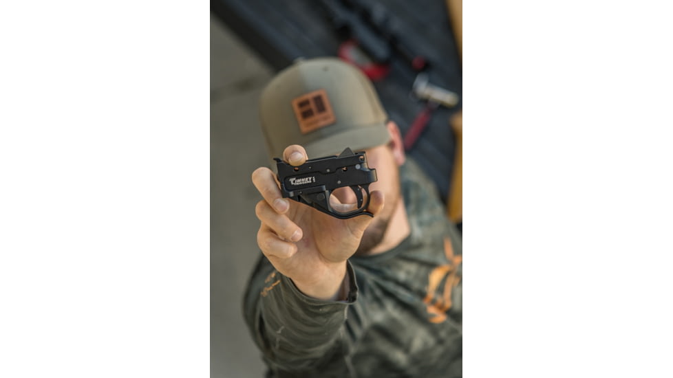 Timney Triggers Ruger 10/22 Black Housing, Black Shoe, 1022-1C