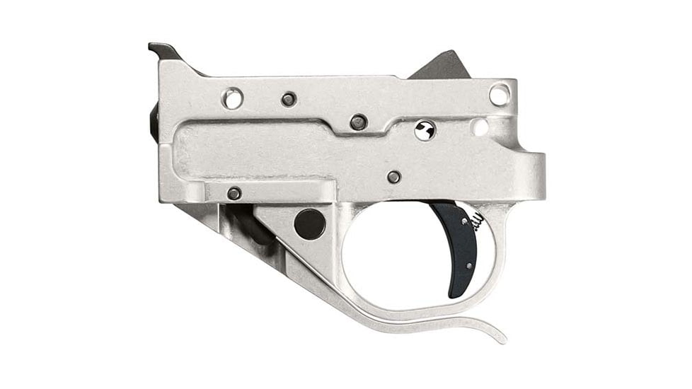 Timney Triggers Ruger 10/22 Silver Housing, Black Shoe, 1022-1C-16