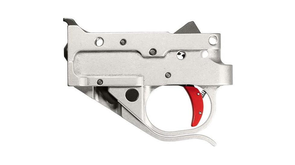 Timney Triggers Ruger 10/22 Silver Housing, Red Shoe, 1022-2C-16