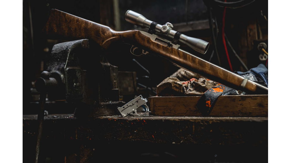 Timney Triggers Ruger 10/22 Silver Housing, Silver Shoe, 1022-6C-16