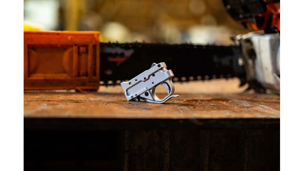 Timney Triggers Ruger 10/22 Silver Housing, Silver Shoe, 1022-6C-16