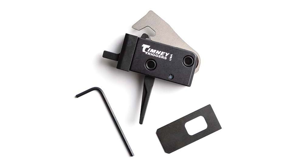 Timney Triggers SIG MPX Straight Trigger, 4.5lb Pull Weight, Black, 683