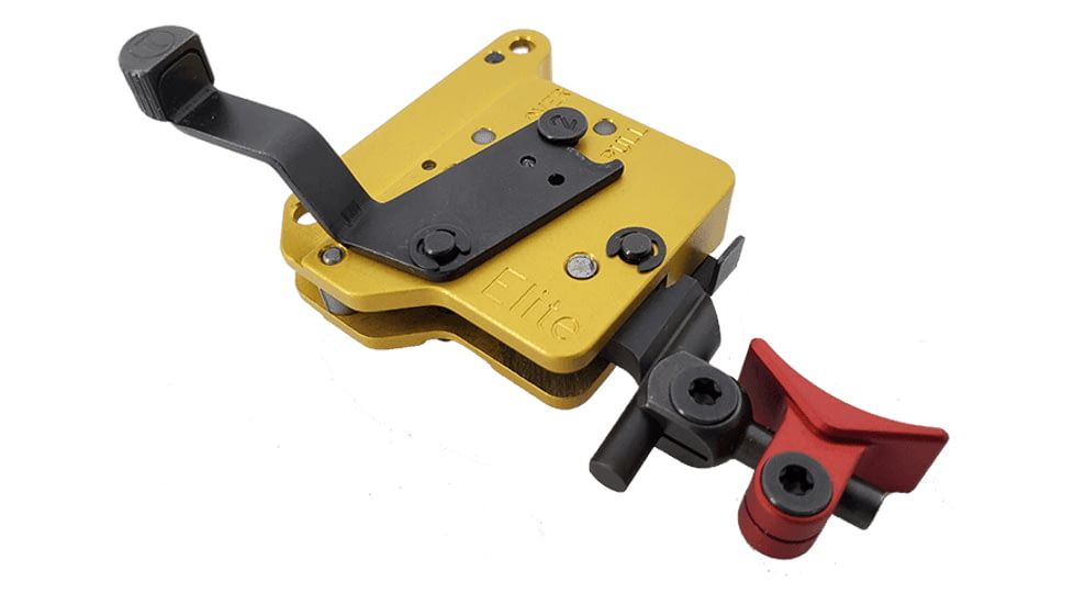 Timney Triggers Calvin Elite Adjustable Shoe Rifle Trigger, Remington Model 7, 2lb, Right Hand,, Red, 521CE-A