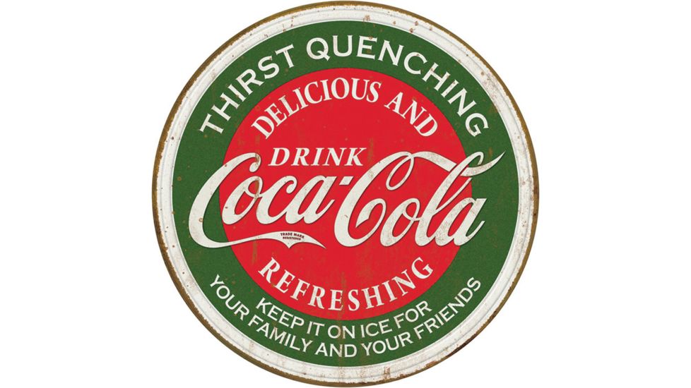 Tin Signs Coca Cola Sign, Delicious and Refreshng TSN1659