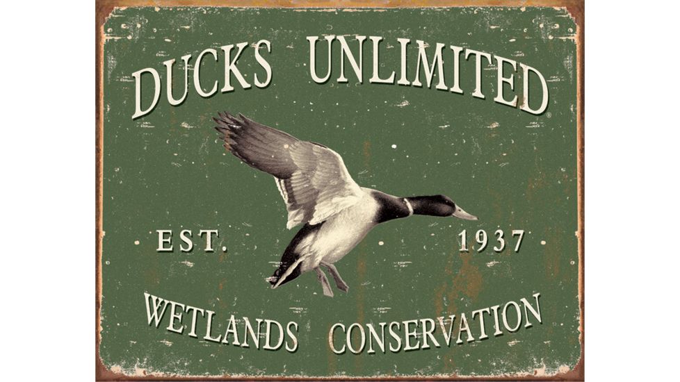 Tin Signs Ducks Unlimited Sign, Since 1937 TSN1388