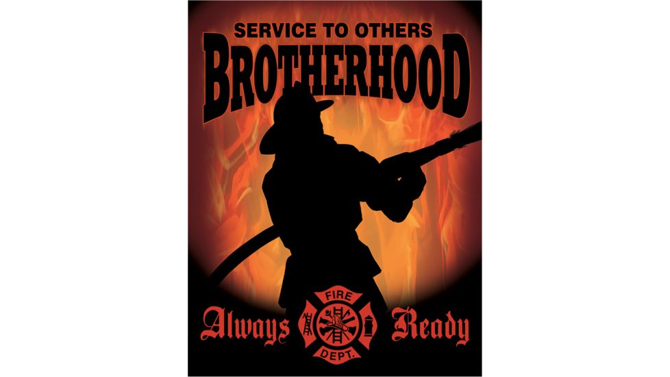 Tin Signs Fireman Brotherhood Tin Sign, TSN1901