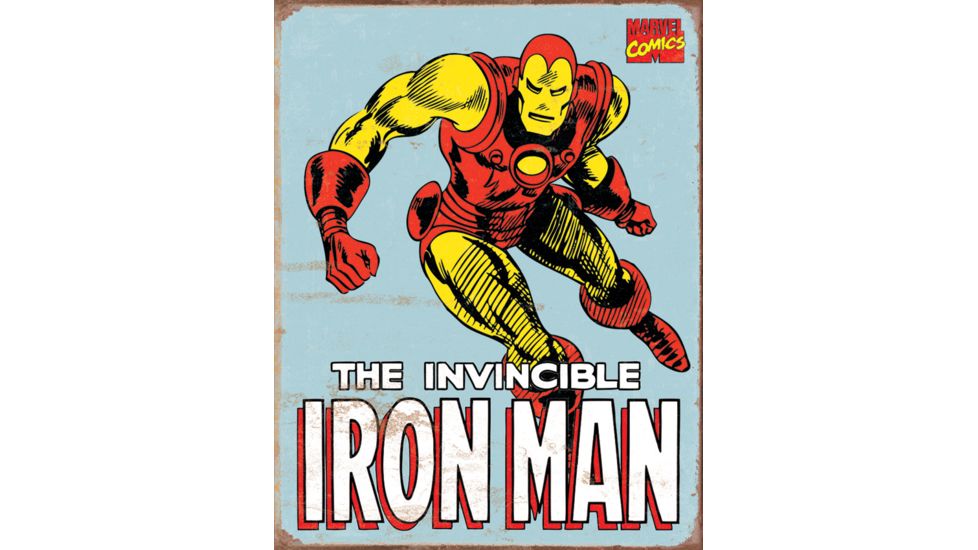 Tin Signs Iron Man Retro Tin Sign TSN1650