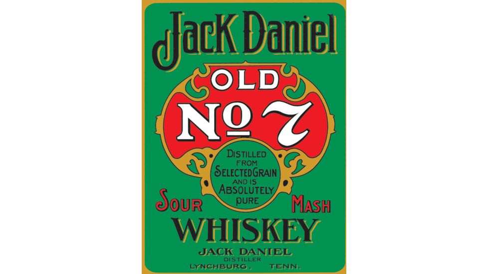 Tin Signs Jack Daniels Green Tin Sign TSN779