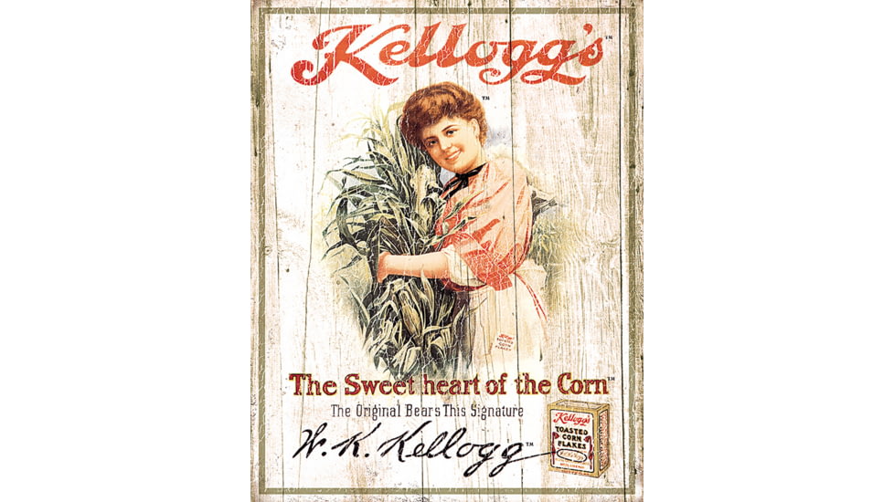 Tin Signs Kellogg's Sweetheart