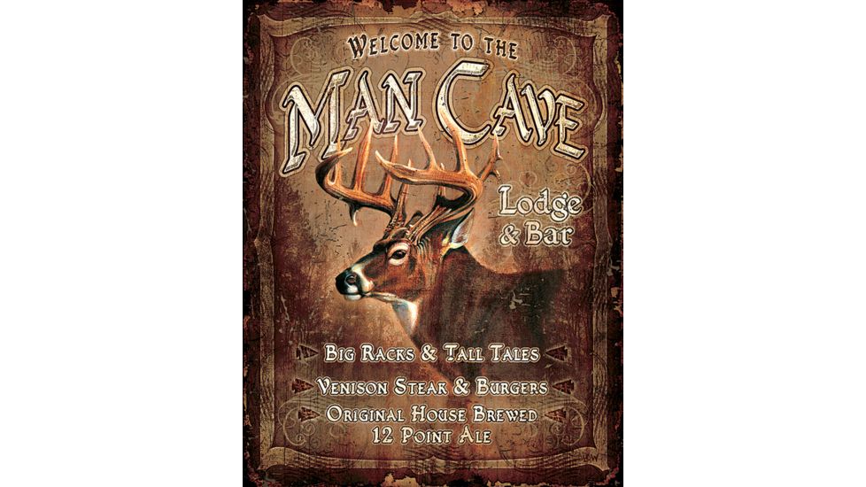 Tin Signs Man Cave Lodge Tin Sign, TSN1868