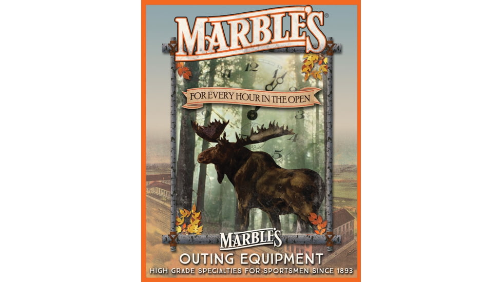 Tin Signs Marbles Equipment Tin Sign, 12.5in X 16in, SG9164