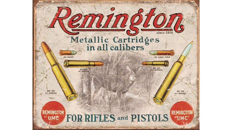 Tin Signs Remington For Rifles Tin Sign TSN1788