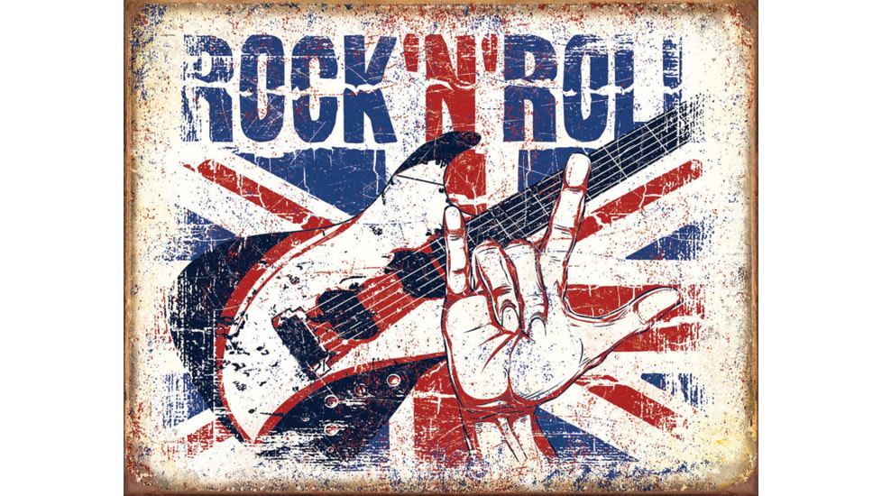 Tin Signs Rock N Roll Sign TSN2194