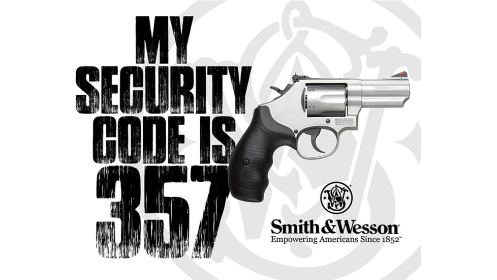 Tin Signs S&amp;W Security Code 357