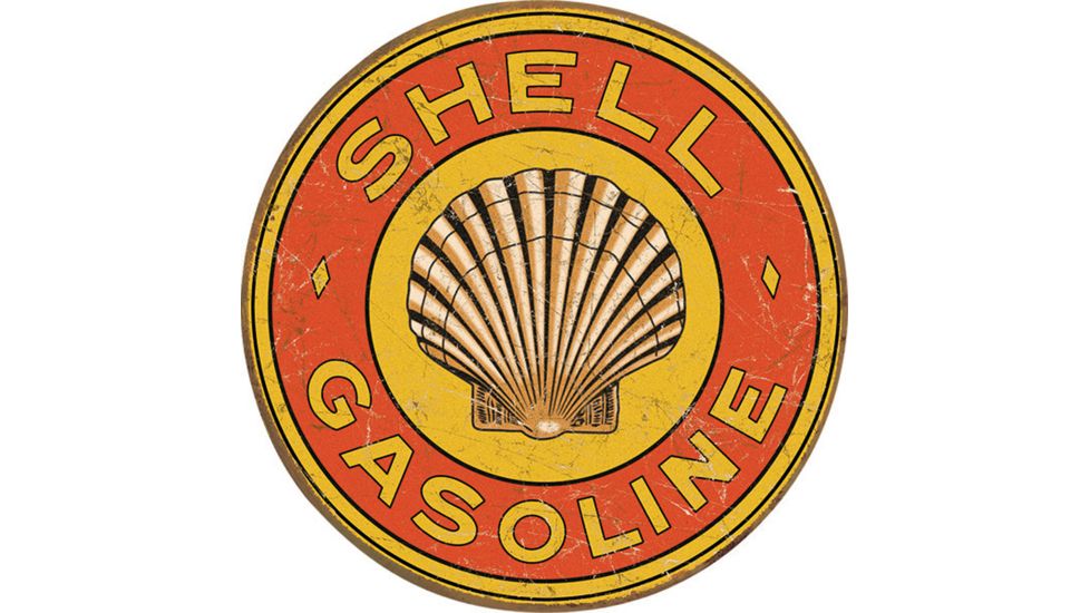Tin Signs Shell Gasoline TSN1964