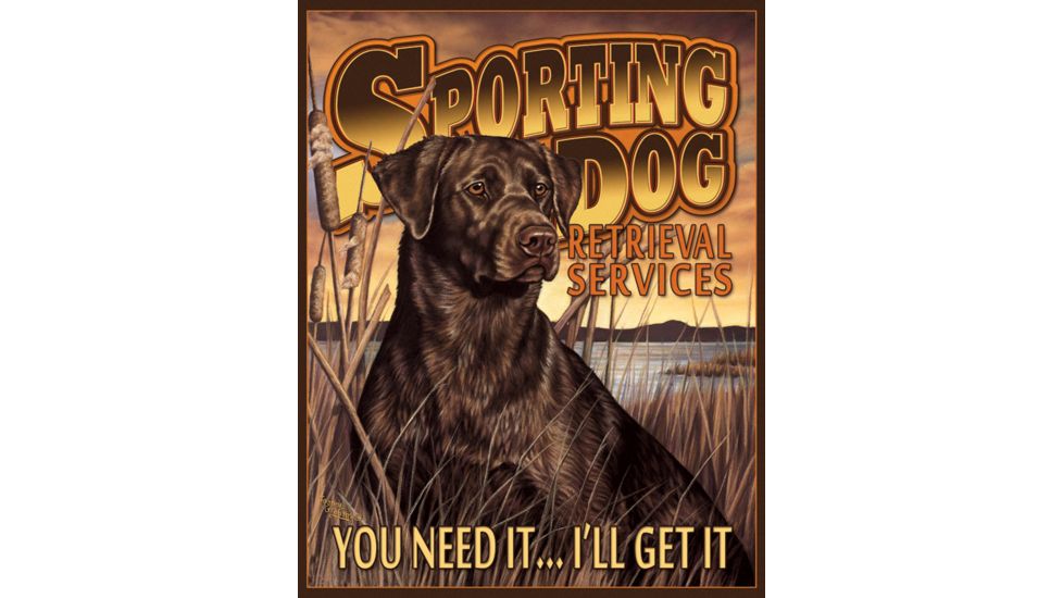 Tin Signs Sporting Dog Services Tin Sign TSN1772