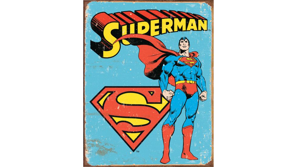 Tin Signs Superman -Retro Tin Sign TSN1335