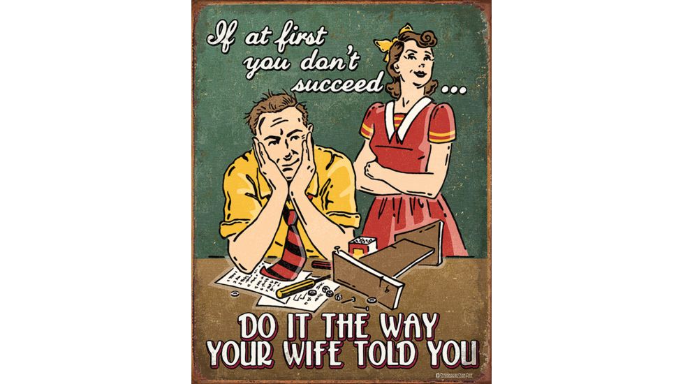 Tin Signs Wife Told You Tin Sign, TSN1892