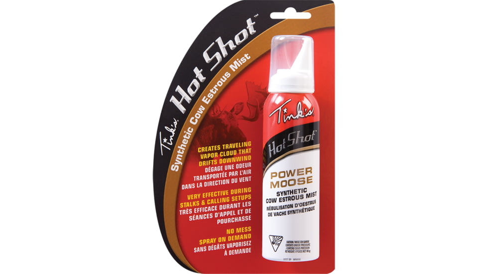 Tinks Hot Shot Power Moose Cow Estrous Mist, W5318BL