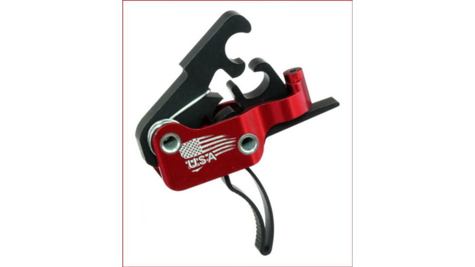 Tippmann Arms Elftmann AR-15 Match Drop-In Trigger, Curved, Black, AF01244