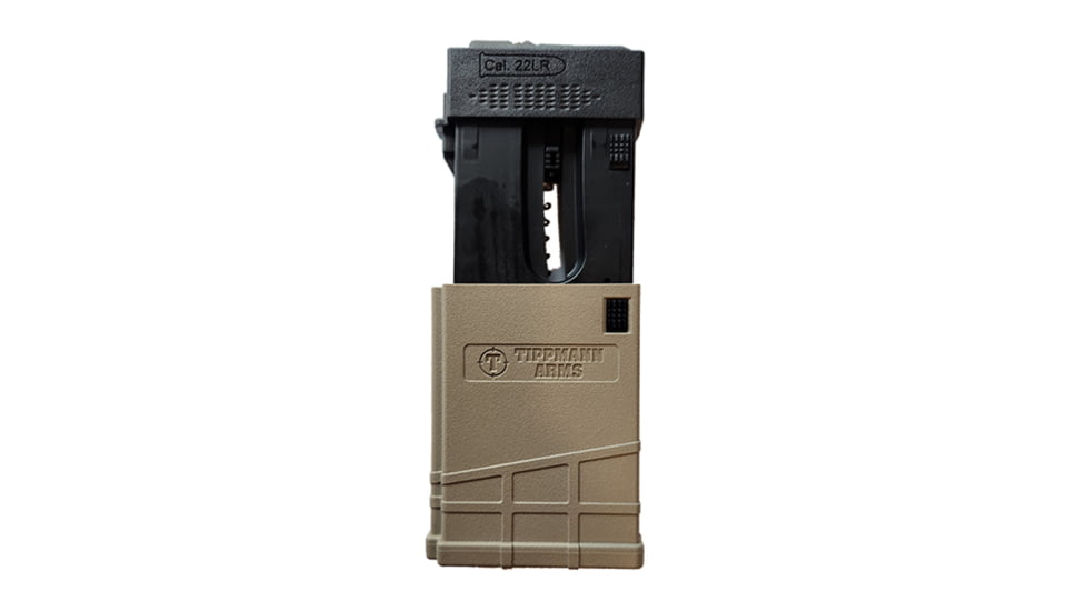 Tippmann Arms Rifle Magazine, M4, .22 Long, 10-Round, A201148, FDE, A201148-10RD