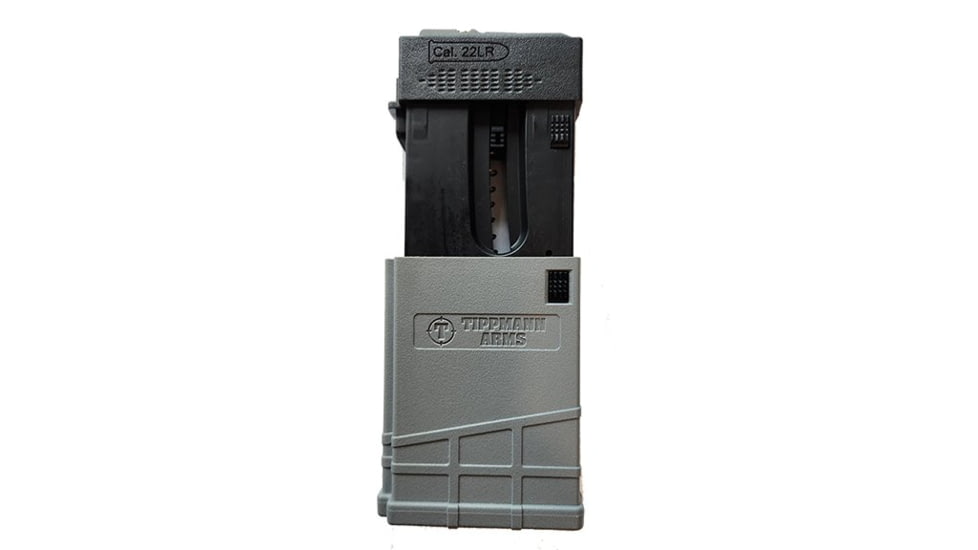 Tippmann Arms Rifle Magazine, M4, .22 Long, 10-Round, A201149, Wolf Gray, A201149-10RD