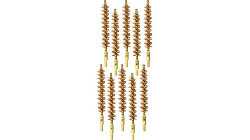 Tipton 35 Caliber Rifle Bronze Best Bore Brushes, Shelf Pack of 3 606367