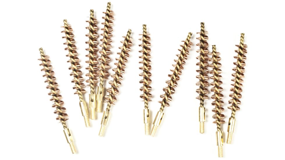 Tipton 8mm Caliber Rifle Bronze Best Bore Brush, Shelf Pack of 3