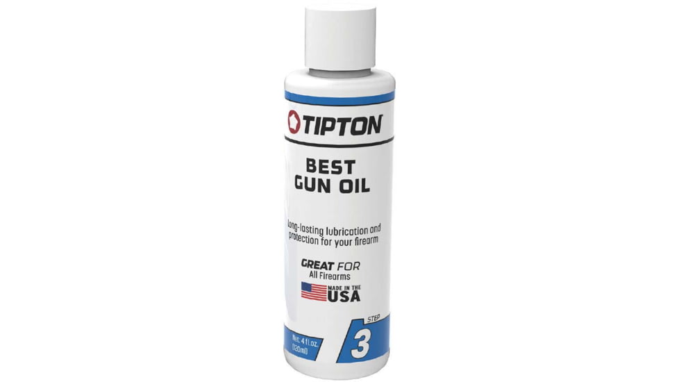 Tipton Best Gun Oil, 4oz, White, 1222701