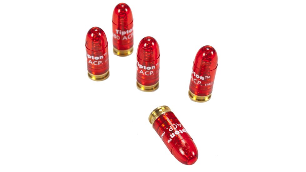 Tipton Pistol Snap Cap, 380 ACP, 5 Pack, 337377