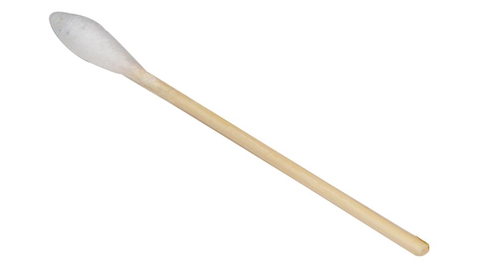 Tipton Power Swab, Pointed Tip Swab, 300 ct, Bamboo/White, 1099929