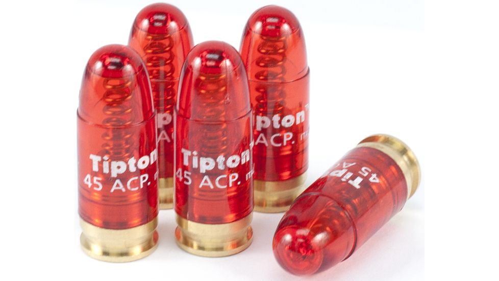 Tipton Pistol Snap Cap, 45 ACP, 5 Pack, 146331