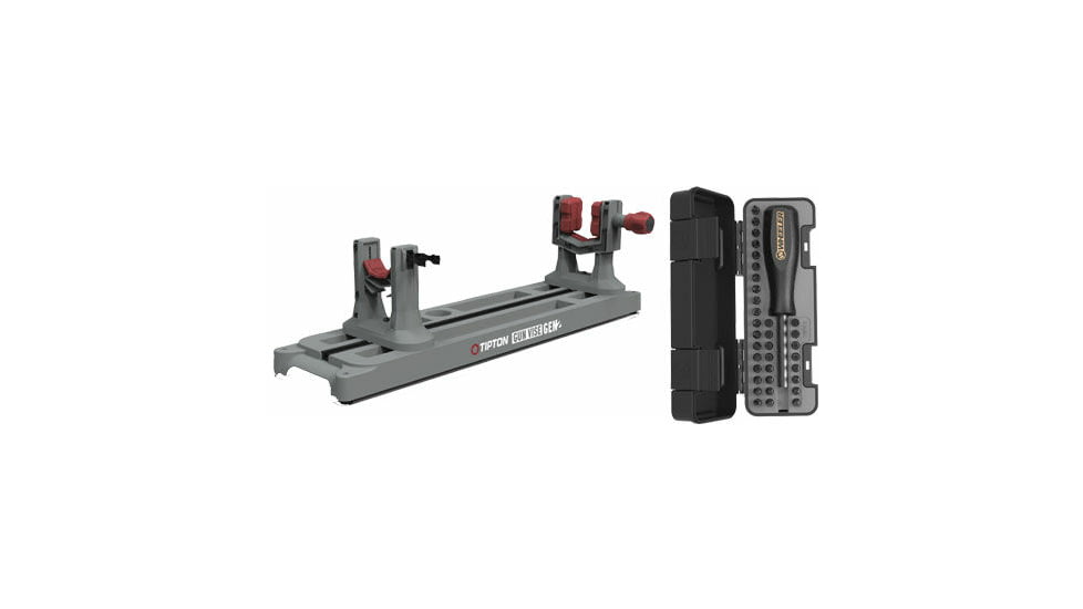 Tipton Gun Vise Gen 2 with Wheeler Screwdriver Set 36 Pieces, 1275002