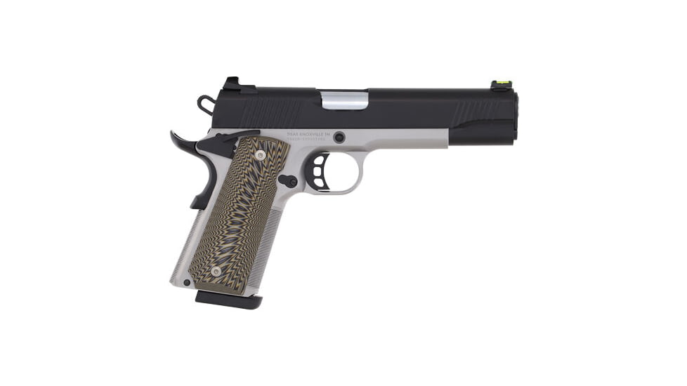 Tisas 1911 D10 FO Semi Auto Pistol, 10mm Auto, 5 in Barrel