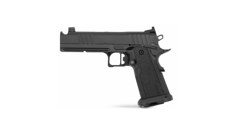 Tisas Duty 9 DS Comp Semi Auto Pistol, 9mm Luger, 5 inch Barrel