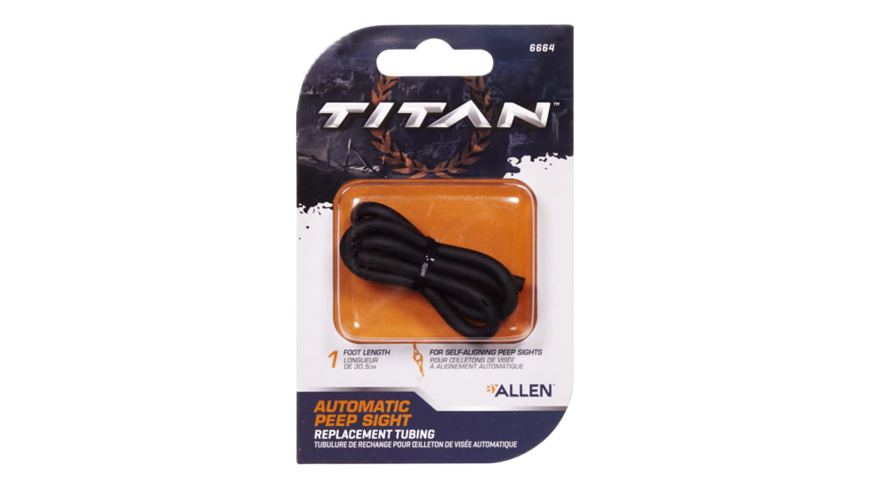 Titan Automatic Peep Sight Replacement Tubing, Black, 6664