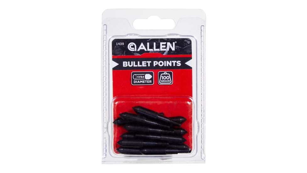 Titan Bullet Point, 100 Grain, Black, 17/64in, 1439