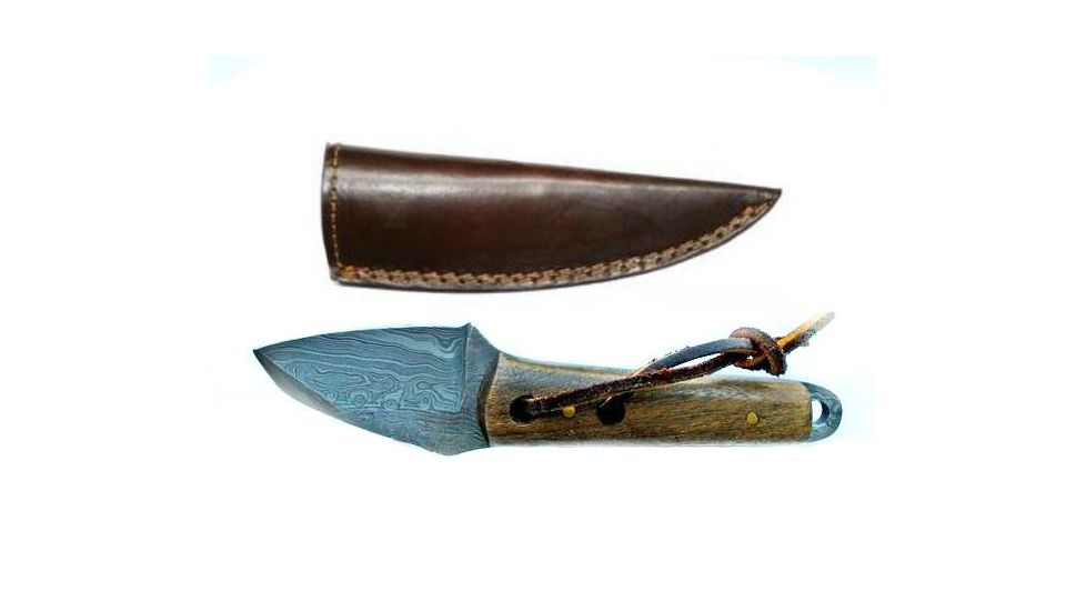 Titan Damascus Steel Fixed Knife 6in TD-046 TD-046