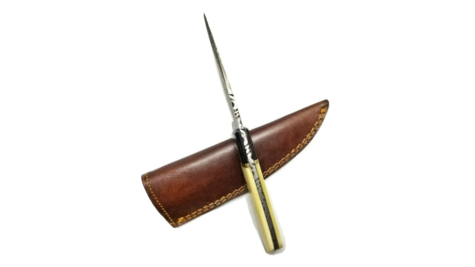 Titan Damascus Steel Hunting Knife by Titan TD-172, 8.1in, TDK-172