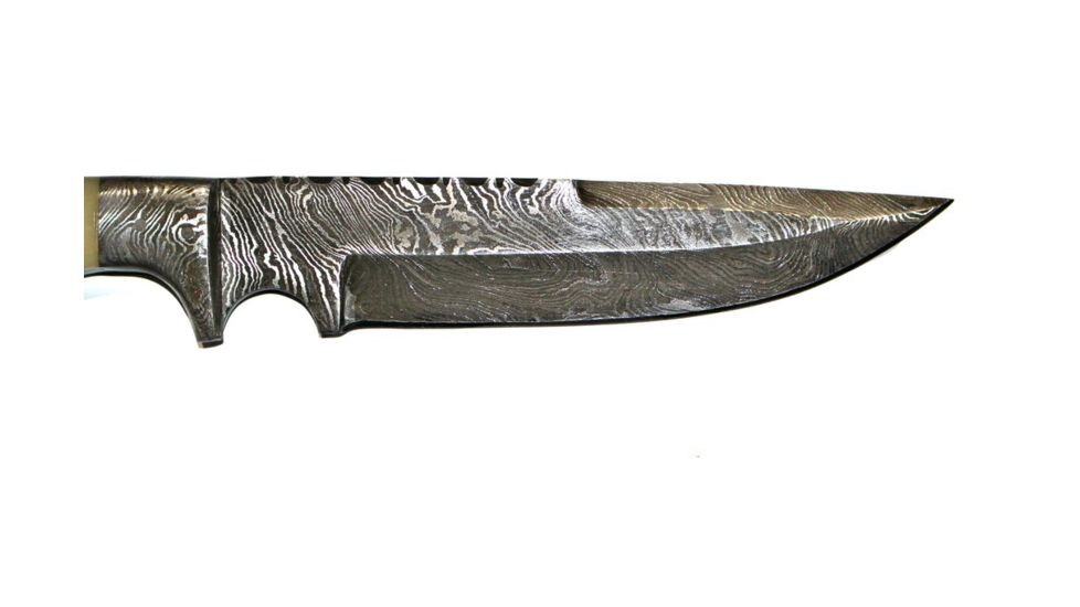 Titan Hand Forged Damascus Camping 11.1in Knife TD-058, TDK-58