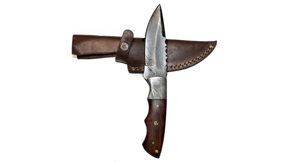 Titan Hand Forged Damascus Camping 9.1 in KnifeTD-059, TDK-59