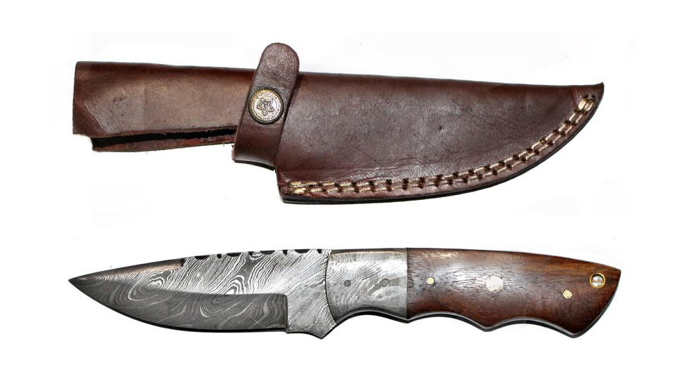 Titan Hand Forged Damascus Camping 9.1 in KnifeTD-059, TDK-59