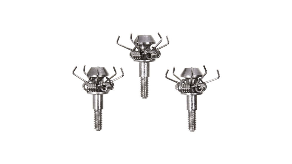 Titan Ninja Small Game Archery Point, 3 Pack, Silver, 100 Grain, 147