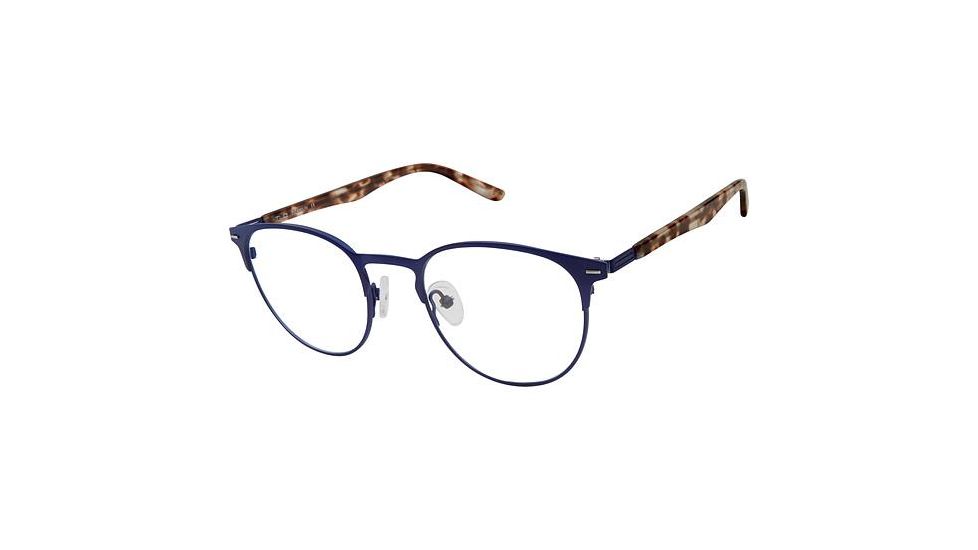TLG NU027 Prescription Eyeglasses - Frame NAVY LT TORT, Size 49/20mm LYNU02703