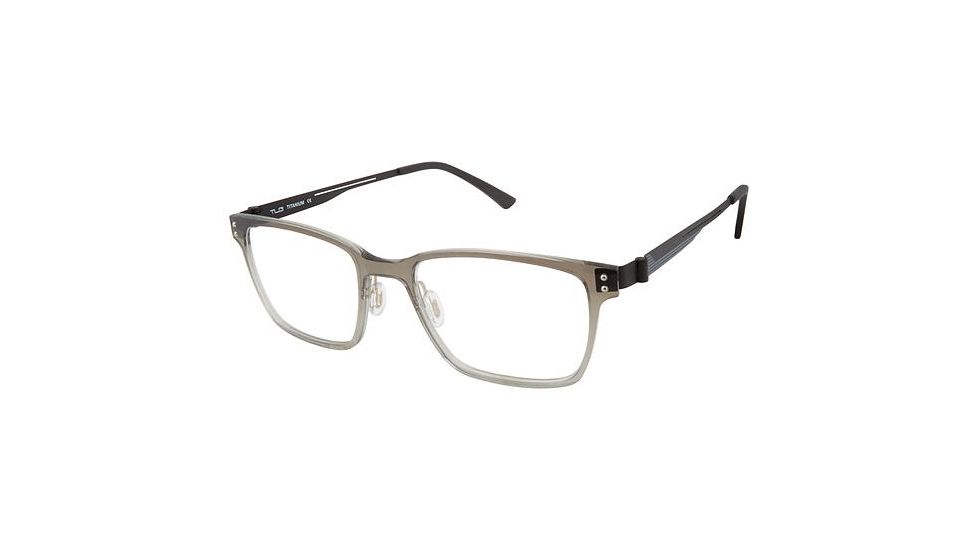 TLG NU030 Progressive Prescription Eyeglasses - Frame SMOKE FADE, Size 51/20mm LYNU03002