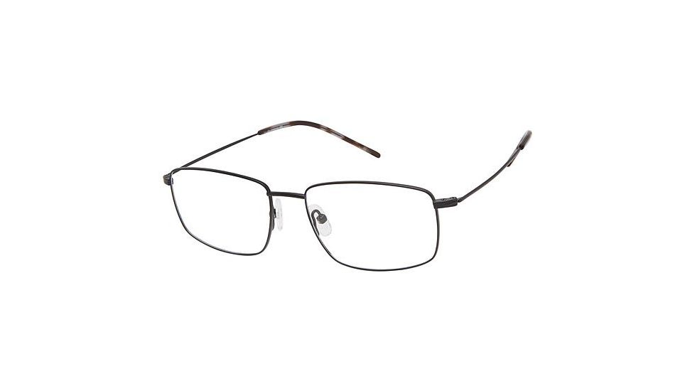 TLG NU038 Progressive Prescription Eyeglasses - Frame MATTE BLACK, Size 54/17mm LYNU03801