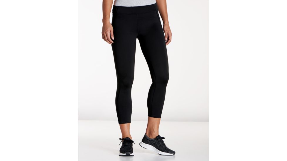 Toad&amp;Co Burwick Women's Trail Tight, Black, Large T1452802-100-L