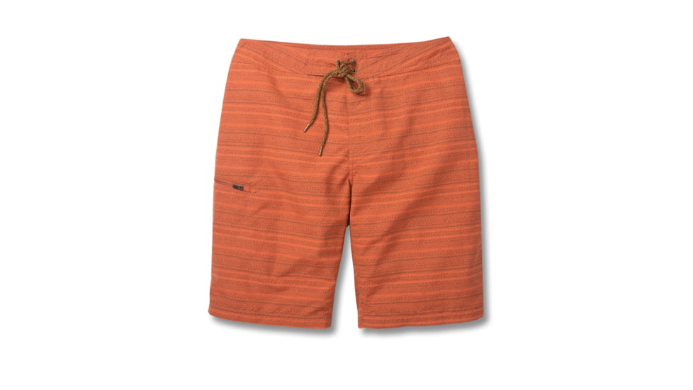 Toad&amp;Co Cetacean Men's Trunk, Waist 38, Terra Cotta Stitch Print T2312509-624-38