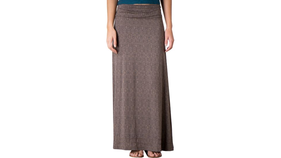 Toad&amp;Co Chakalaka Skirt - Women's-Falcon Brown Aspen Print-Large